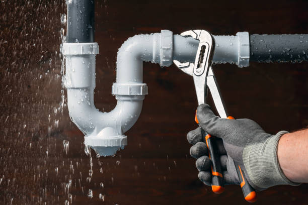 Professional Drain Cleaning technician working in Olympia, KY